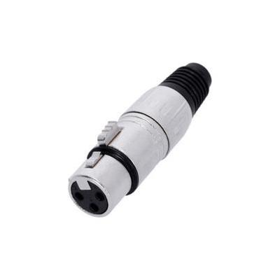 Adam Hall 4 Star C XF3 3-polige XLR-plug female Adam Hall 4 Star C XF3 3-polige XLR-plug female