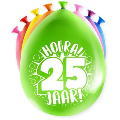 25 Jaar Ballonnen (8st)