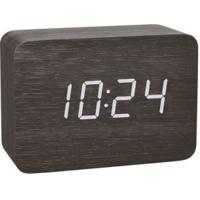 TFA Dostmann 60.2549.01 Wekker Zendergestuurd Hout, Zwart Alarmtijden 1 - thumbnail