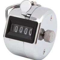 Personenteller perel met cijfers 0 tot 9999 zilver - thumbnail