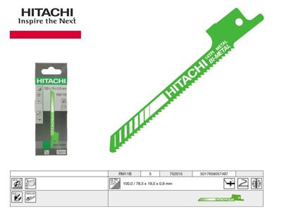 Hikoki Schrobzaagbladen Rm11B/S422Bf (5 Stuks) - 752015