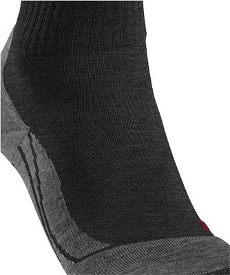 Falke Tk2 Explore Short Heren Wandelsok Asphalt Mel. 42-43
