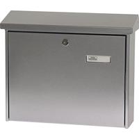 Burg Wächter 61160 JOURNAL 5867 SI Brievenbus Plaatstaal Zilver Sleutelslot - thumbnail