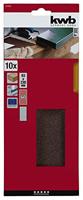 kwb 815060 Schuurpapier Korrelgrootte (num) 60 (l x b) 230 mm x 93 mm 10 stuk(s) - thumbnail