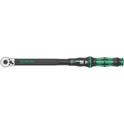 Wera Click-Torque C 3 draaimomentsleutel met omschakelratel, 1/2 duim, 40 - 200 Nm - 1 stuk(s) - 05075622001 Wera Click-Torque C 3 draaimomentsleutel met omschakelratel, 1/2 duim, 40 - 200 Nm - 1 stuk(s) - 05075622001