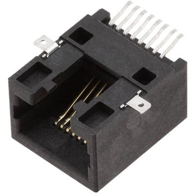 encitech RJJU-88-141-E3H-009 RJ45-connector 3253-0007-02 Bus, inbouw horizontaal Aantal polen (sensoren) 8P8C Zwart 1 stuk(s)