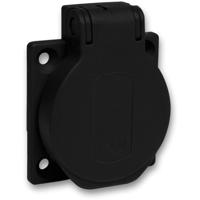 Schneider Electric PKS51N Stopcontact (inbouw) IP54, IK08 Zwart - thumbnail