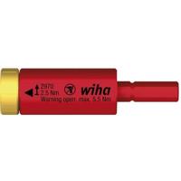 Wiha 41343 Moment easyTorque adapter electric voor slimBits en slimVario® houder in blister 2.5 Nm - 41343 - thumbnail