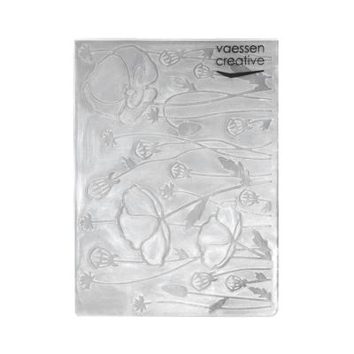 Vaessen Creative • embossing folder klaproosveld