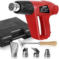 Heteluchtpistool 2000W incl Accessoires en opbergkoffer - thumbnail