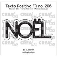 Crealies • texto positivo snijmallen noël - thumbnail