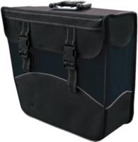 Greenlands enkele tas zwart, rechts. afmeting 37x33x14 cm, inhoud 20 litre - thumbnail