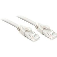 LINDY 48094 RJ45 Netwerkkabel, patchkabel CAT 6 U/UTP 3.00 m Wit 1 stuk(s) - thumbnail