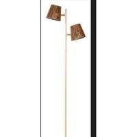 ETH VloerlampDaan zand bruin met rotan kappen - 05-VL8009-59 - thumbnail