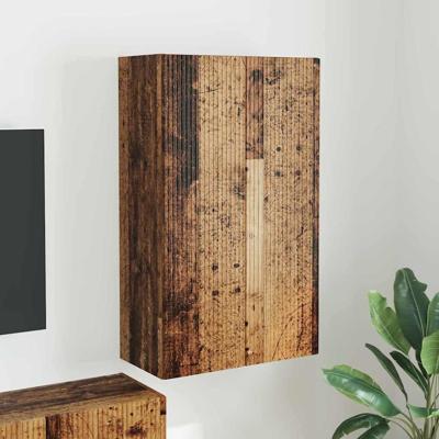 TV-wandkast Oud Hout 59,5 x 31 x 100 cm Bewerkt hout TV-wandkast Oud Hout 59,5 x 31 x 100 cm Bewerkt hout