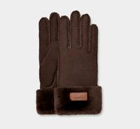 Ugg Turn cuff glove 17369 BCDR burnt cedar Bruin maat L - thumbnail