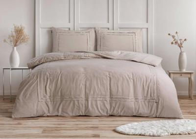 Sleeptime Tailored Taupe 200 x 200/220 cm