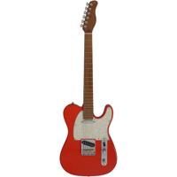 Sire Larry Carlton T7 Fiesta Red elektrische gitaar - thumbnail