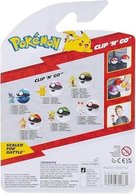 Pokemon Figure - Chespin + Friend Ball (Clip 'n' Go)