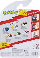 Pokemon Figure - Chespin + Friend Ball (Clip 'n' Go) - thumbnail