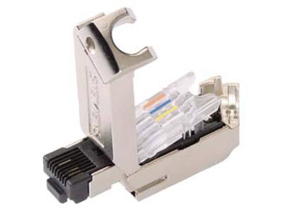 Siemens 6GK1901-1BB30-0AA0 IE FC RJ45 Plug 145 2x2, RJ45 connector met FC-aansluiting, 145 graden, 1 stuks 6GK19011BB300AA0 1 stuk(s)