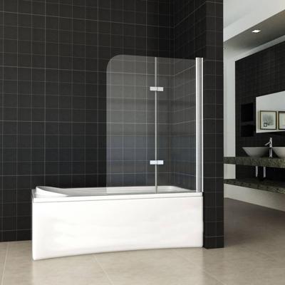2-Delige Inklapbare Badwand 100X140 cm 6 mm Nano Glas Aqua Splash 2-Delige Inklapbare Badwand 100X140 cm 6 mm Nano Glas Aqua Splash