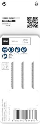 Bosch Accessoires Decoupeerzaagblad T 101 BRF Clean for Hard Wood 3st - 2608636227