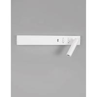 Lyora BedlampjeVida rechts wit met usb - 9533523 - thumbnail