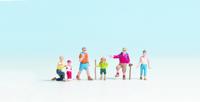 NOCH 36870 N Wandelaars figuren Geverfd, Staand - thumbnail