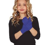 Blauwe kinderhandschoenen - thumbnail