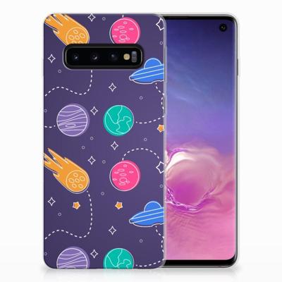Samsung Galaxy S10 | Sillicone Back Cover | Space