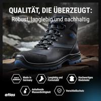 Atlas Werkschoen Alu-tec 735 2.0 XP Hoog S3 | Zwart | Maat - 00.012.142.48 - thumbnail