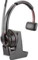 POLY W8210 Headset Draadloos Hoofdband Kantoor/callcenter Bluetooth Zwart - thumbnail