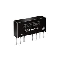 RECOM RS3-1209S DC/DC-converter, print 12 V/DC 9 V/DC 333 mA 3 W Aantal uitgangen: 1 x Inhoud 1 stuk(s) - thumbnail