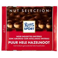 Chocolade Ritter Sport puur-hele hazelnoot 100gr | 10 stuks - thumbnail