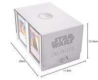 Star Wars Unlimited Double Deck Pod White/Black - thumbnail