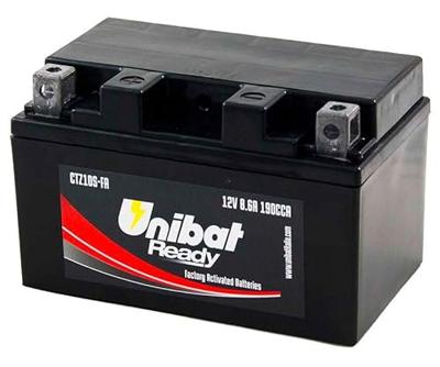 Unibat Batterij "ctz10s" van battery ctz10s fa