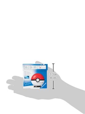 Ravensburger pokémon pokeball 3d puzzel, 54st.