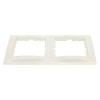 Berker B S1 Afdekraam | Inbouw | 2-voudig | Polarwit - 66.033.22 - thumbnail