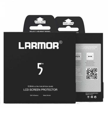 Larmor V screenprotector Fujifilm X-T10, X-T20, X-T100,X-E3,X30 Screen+Shade
