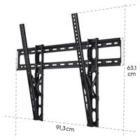 Hama TV-muurbeugel Tilt 5 Sterren VESA 800x600 Zwart - thumbnail