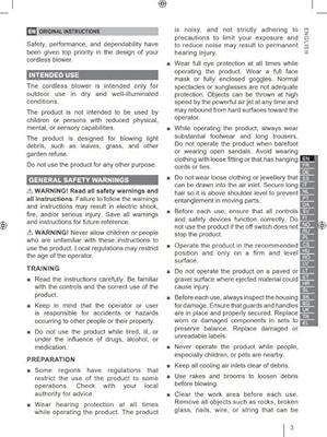 Ryobi RY36BLB-0 | MaxPower 36V Accu Bladblazer (excl.accu) - 5133006380