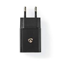 Wandlader | 2,1 A | losse kabel | Micro-USB | zwart - thumbnail