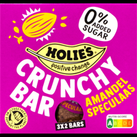 Holie&apos;s Crunchy Bar Amandel Speculaas 3 x 2 Stuks 6 x 20 g bij Jumbo - thumbnail