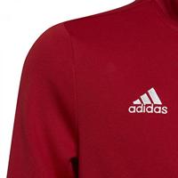 adidas Entrada 22 Trainingsjack Kids Rood Wit - thumbnail