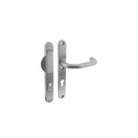 Intersteel Veiligheidsbeslag SKG3 smal geveerd greep/kruk verkropt PC72mm kerntrekbeveiliging - RVS - thumbnail