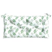 VidaXL Tuinbankkussen 100x50x7 cm oxford stof bladpatroon - thumbnail