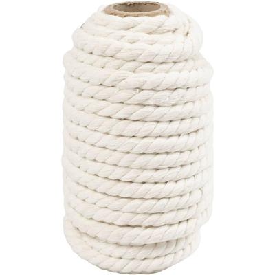 Creativ Company Macramétouw, l: 12 m, d 8,5 mm, off-white, 300 gr/ 1 rol
