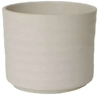 HS Potterie Berlin bloempot keramiek 10.5x8.5cm creme
