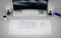 NZXT Zone Mousepad XXL - 900x400mm - White - thumbnail